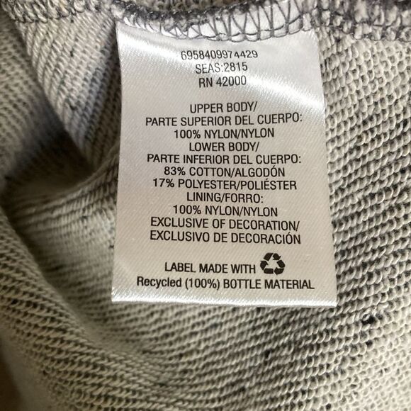 Northwest Territory Mens Hooded Outdoor Long Sleeve Pullover Gray/Black Sz L EUC - Picture 8 of 10